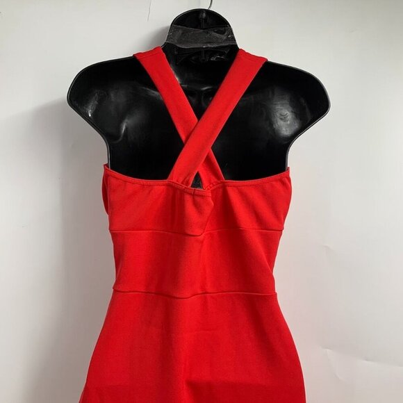 Boohoo Women's Jasmine Cross Over Sleeveless Bodycon‎ Dress Size 6 NWT - Picture 6 of 15